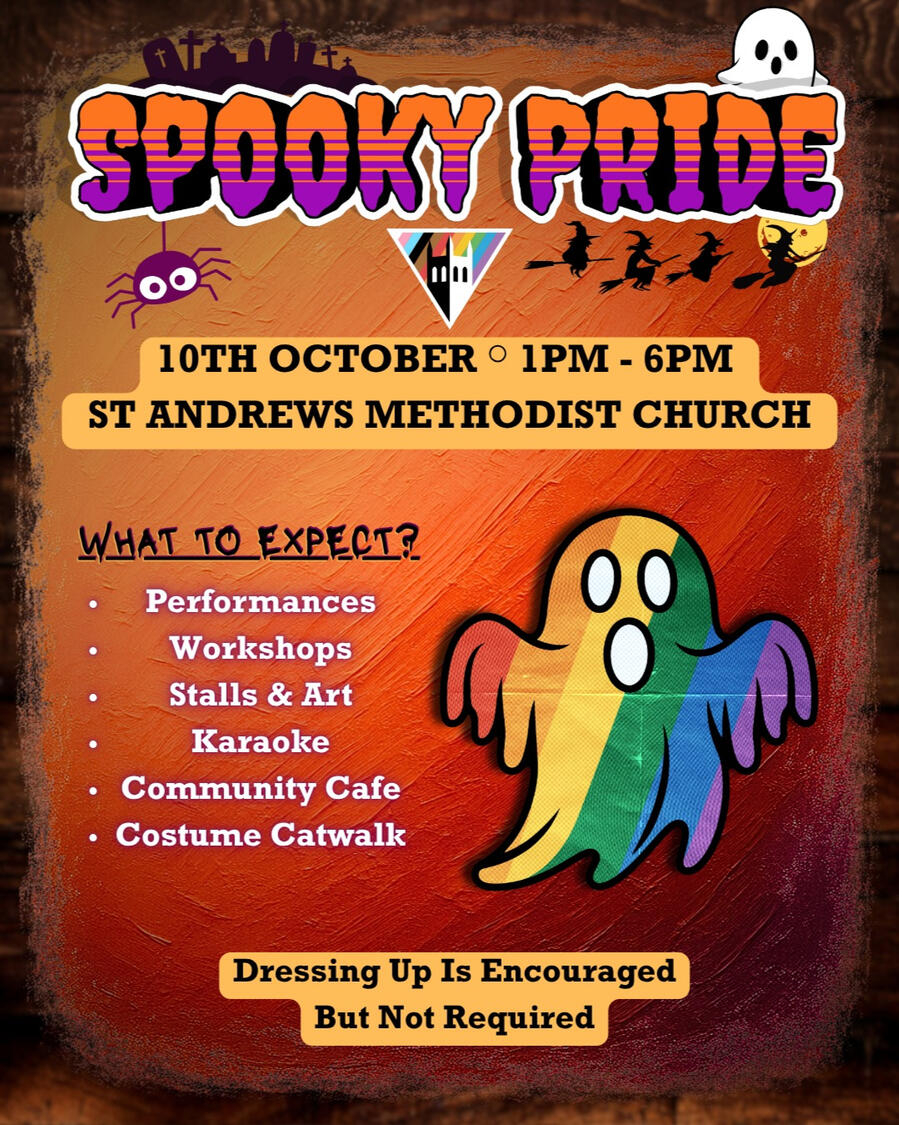 Spooky Pride Poster
